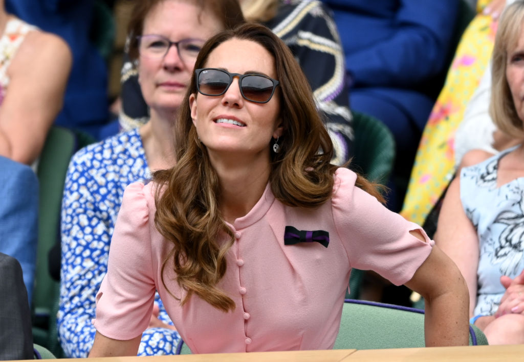 Kate Middleton zadaje szyku na Wimbledonie
